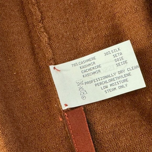 Missoni Italy Cashmere Silk Open Front Cardigan Women M Long Sleeve Lightweight - Picture 10 of 11